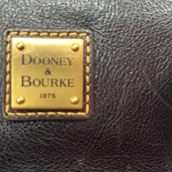 Dooney & Bourke Black and Brown Leather Men's Bag - Picture 4 of 7